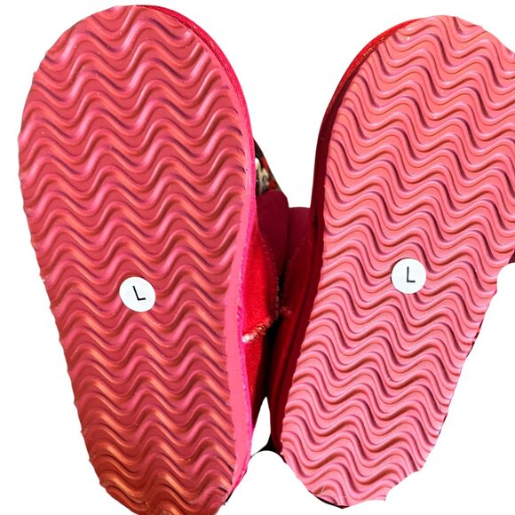 Liv Boots Girl's Hot Pink Fleece Boots Size: Large - Picture 5 of 7